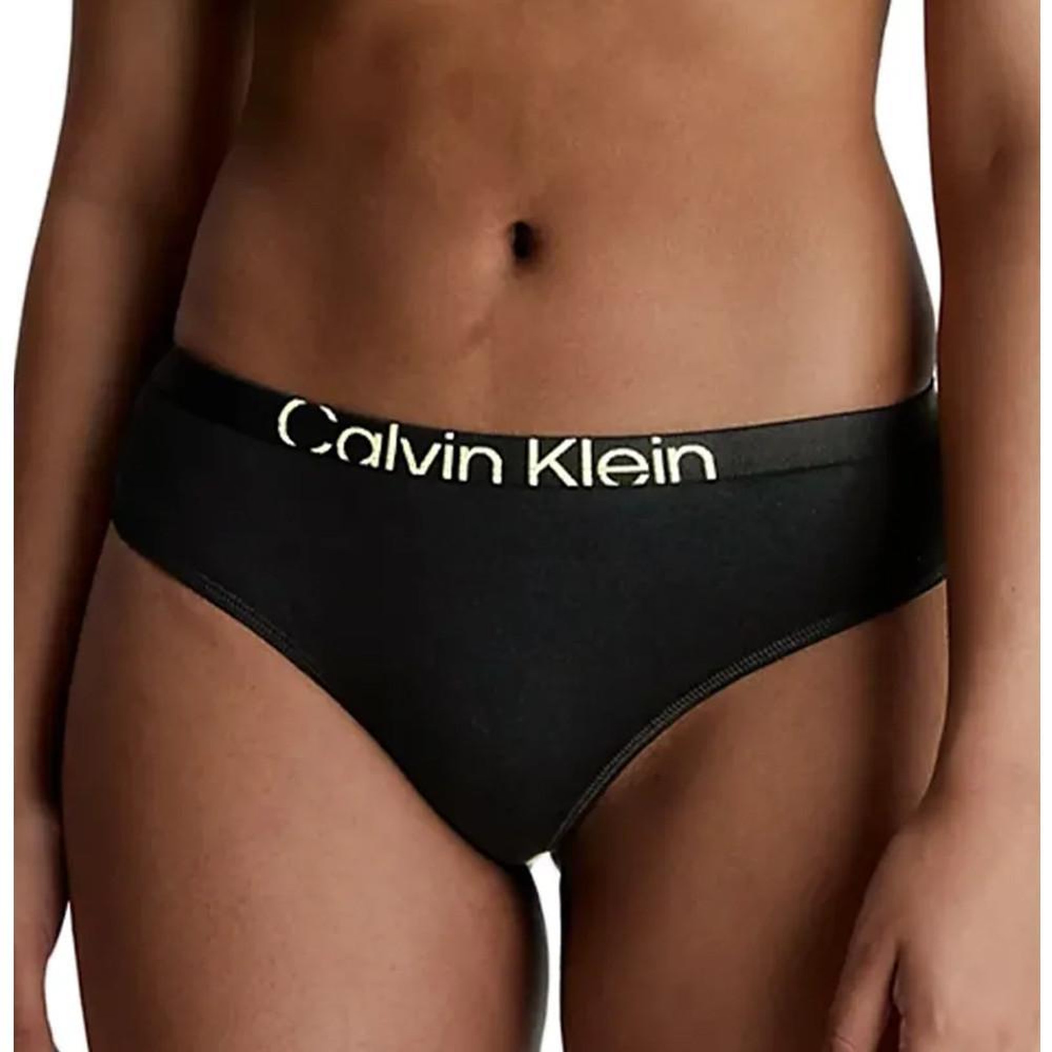 Voir la diapositive 1 : CALVIN KLEIN JEANS String Noir Femme Calvin Klein Jeans 000QF7401E
