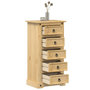 Voir la diapositive 1 : VIDAXL Table de chevet  53x39x103 cm bois de pin massif