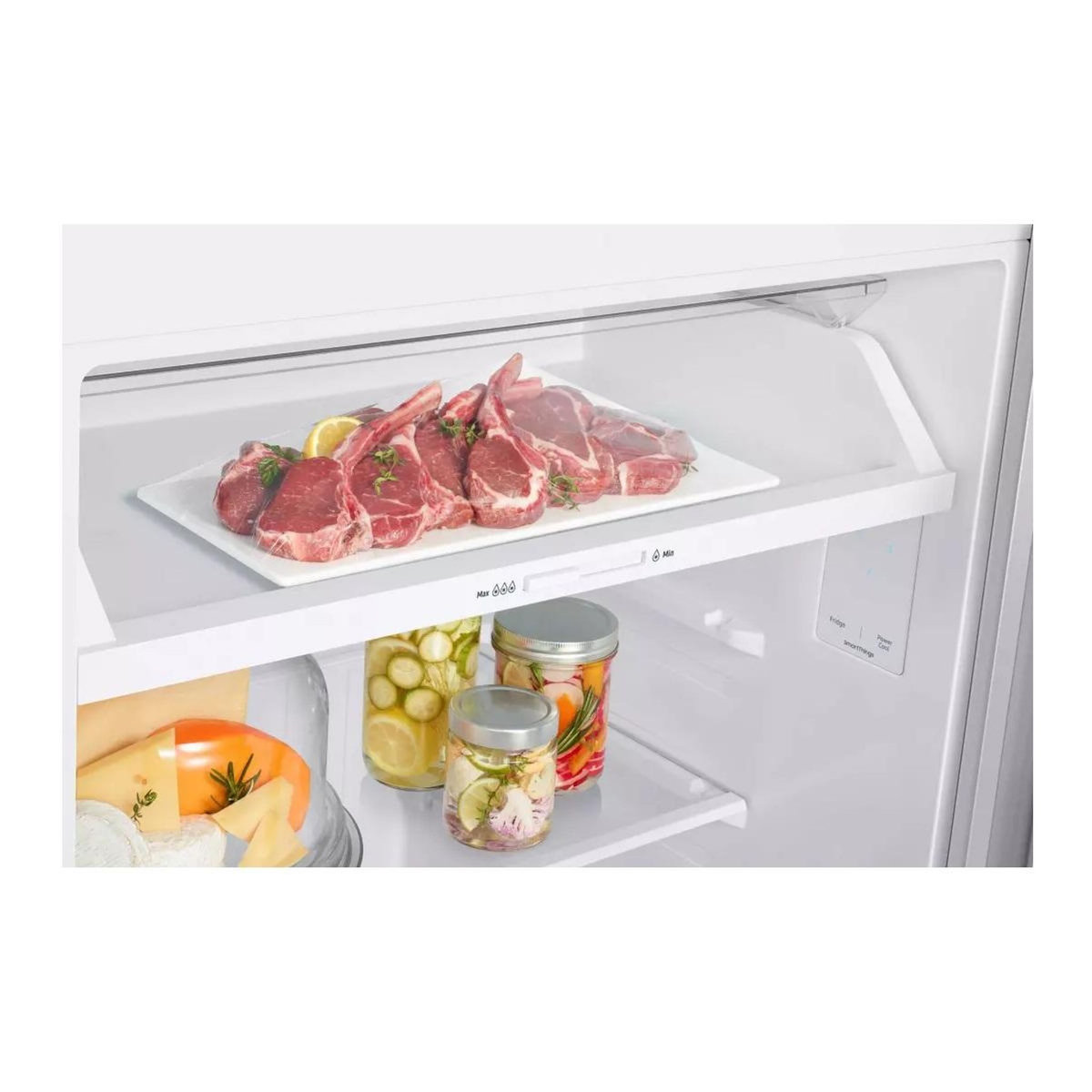 Samsung Réfrigérateur combiné 70cm 415l ventilé blanc - RT42CG6624WW