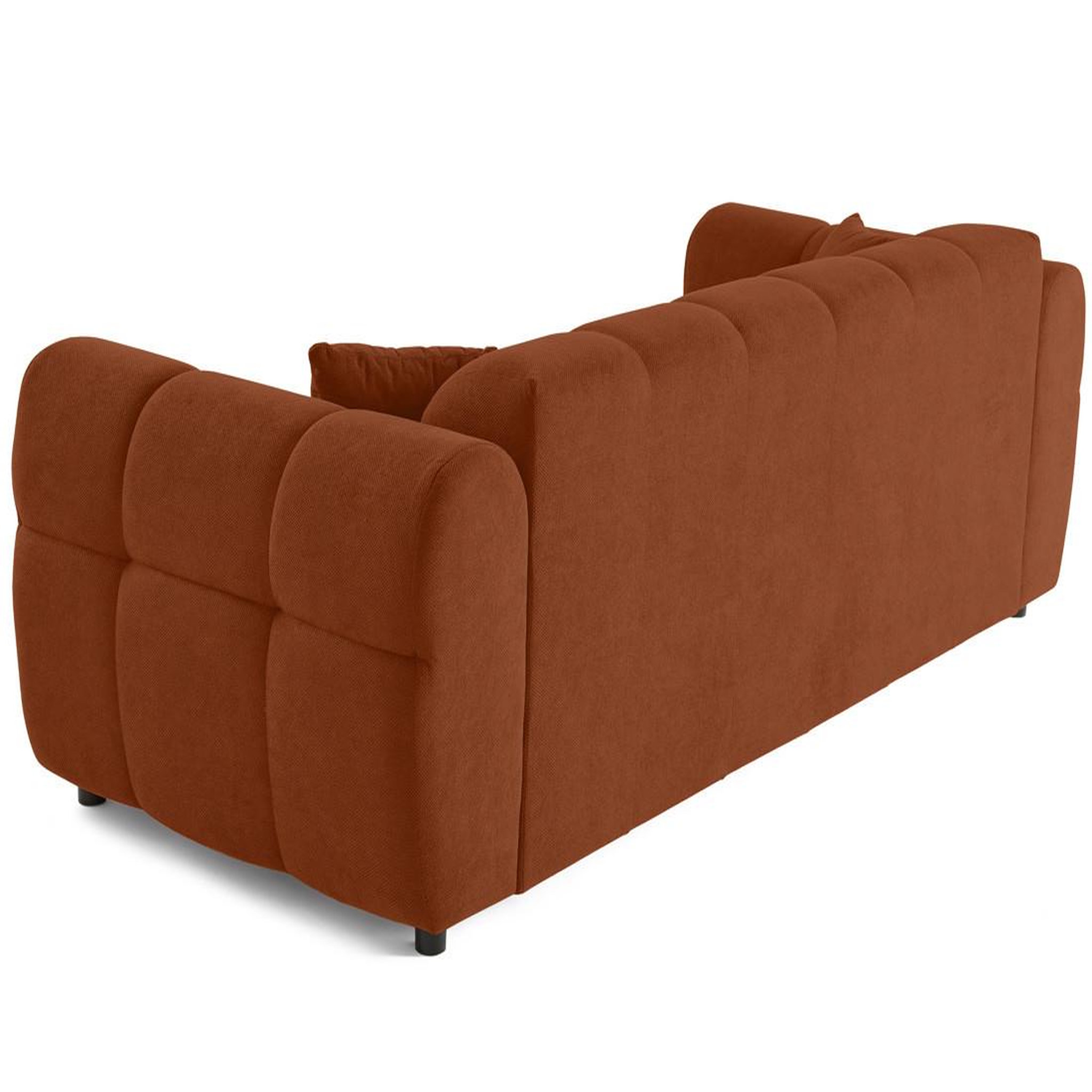 Voir la diapositive 6 : BEST MOBILIER Housse en velours pour canapé déhoussable topaze