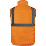 Voir la diapositive 2 : Delta Plus Gilet sans manche réversible HV orange bleu marine T2XL DELTA PLUS FIDJ3HVORXX
