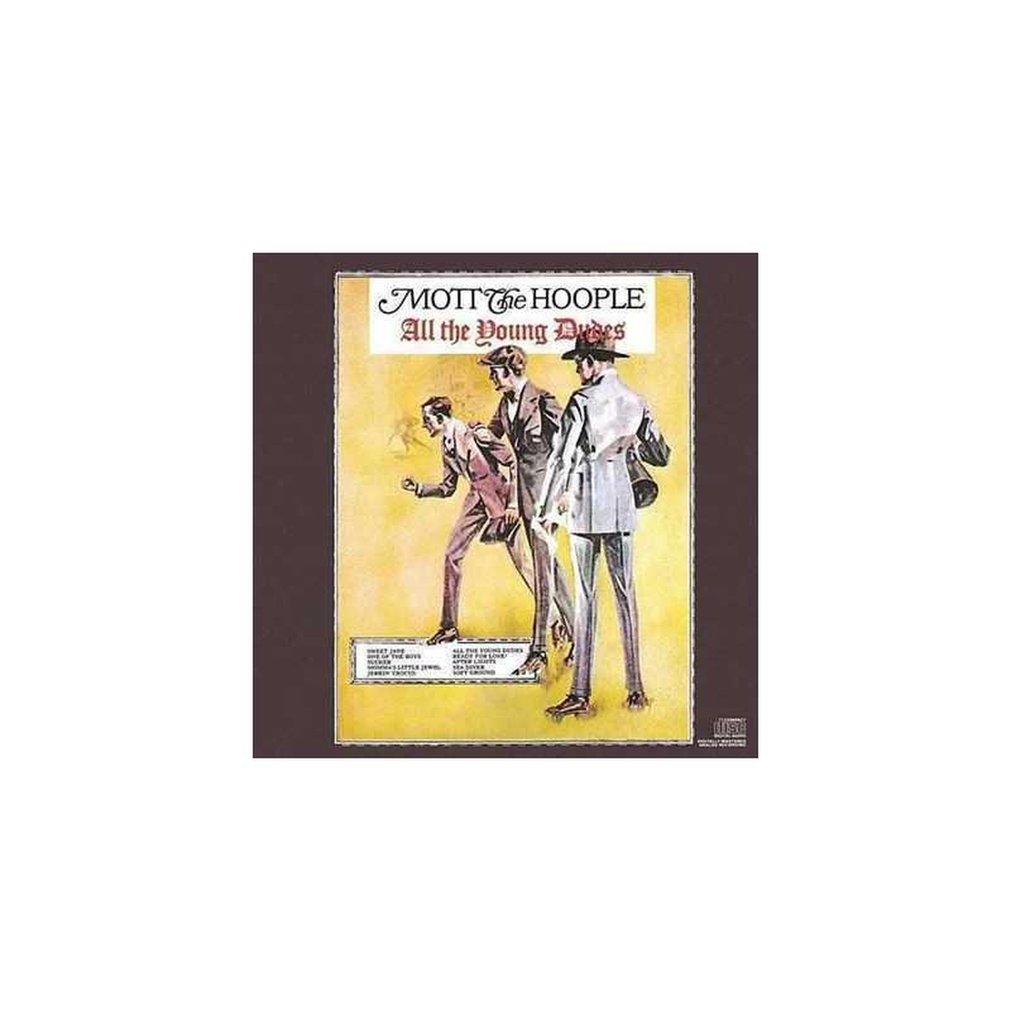 Vinyle Mott the Hoople All the Young Dudes édition standard import UK 180 g coloré