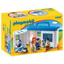 Voir la diapositive 1 : PLAYMOBIL 9382 - 1.2.3 - Commissariat de police transportable