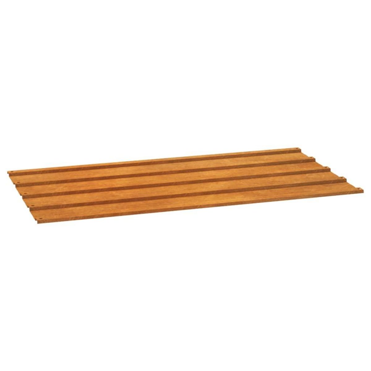 VIDAXL Panneaux de toiture 12 pcs rouille 80x44 cm Acier corten