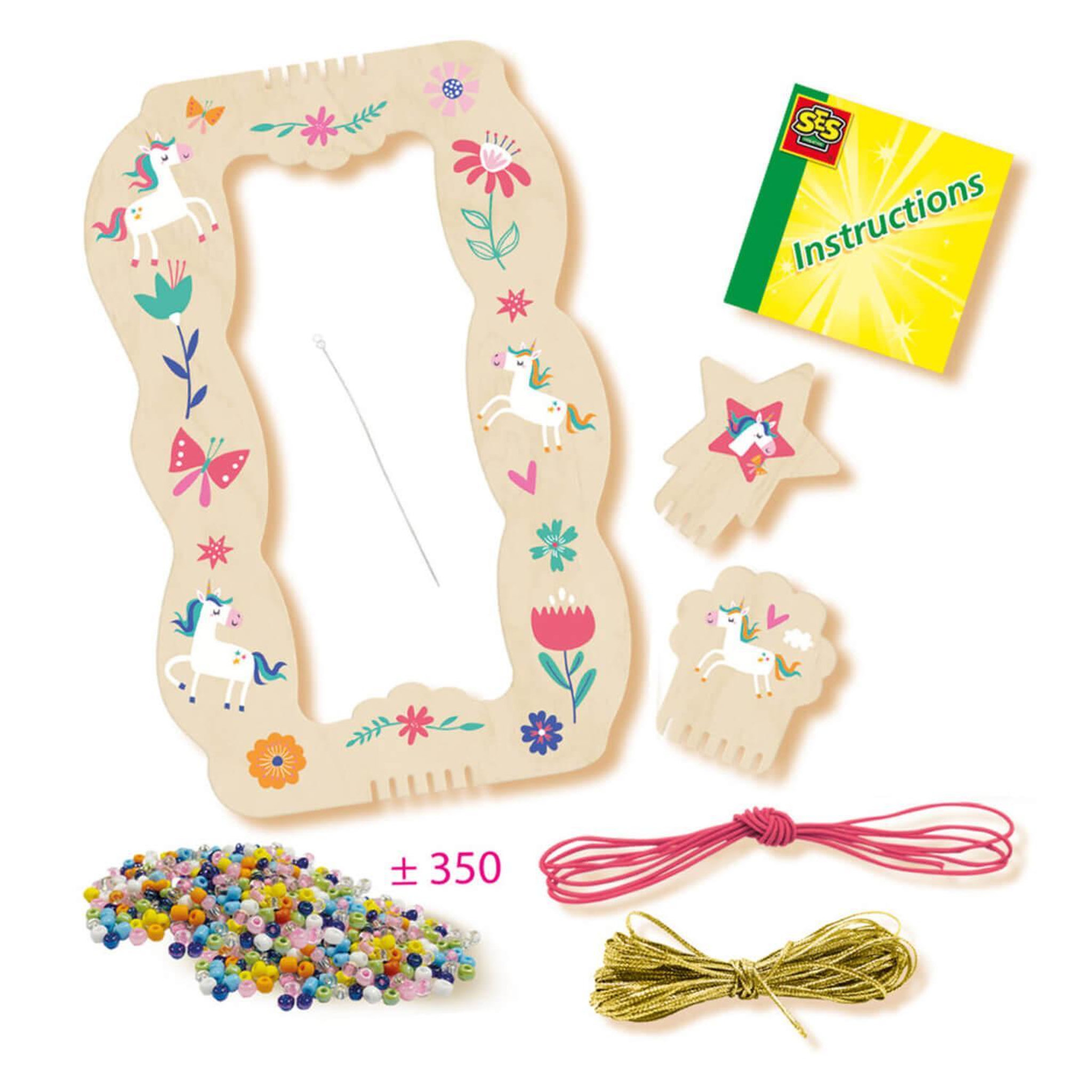 Voir la diapositive 2 : SES Creative Métier à tisser : Bracelets de perles en verre