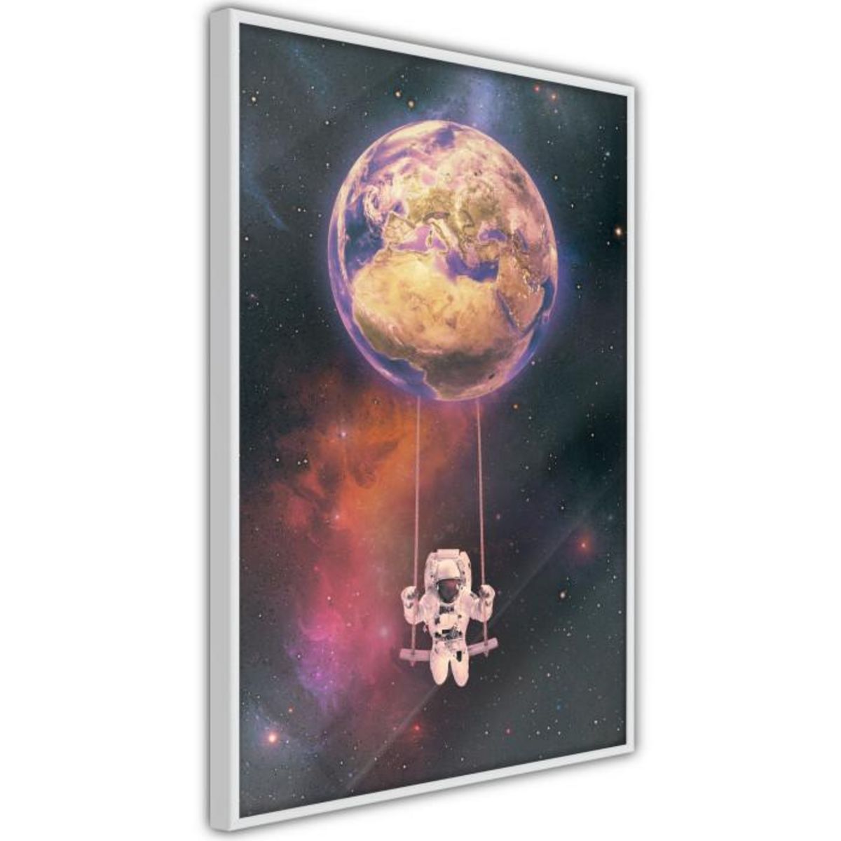 Paris Prix Affiche Murale Encadrée  The Whole World is a Playground