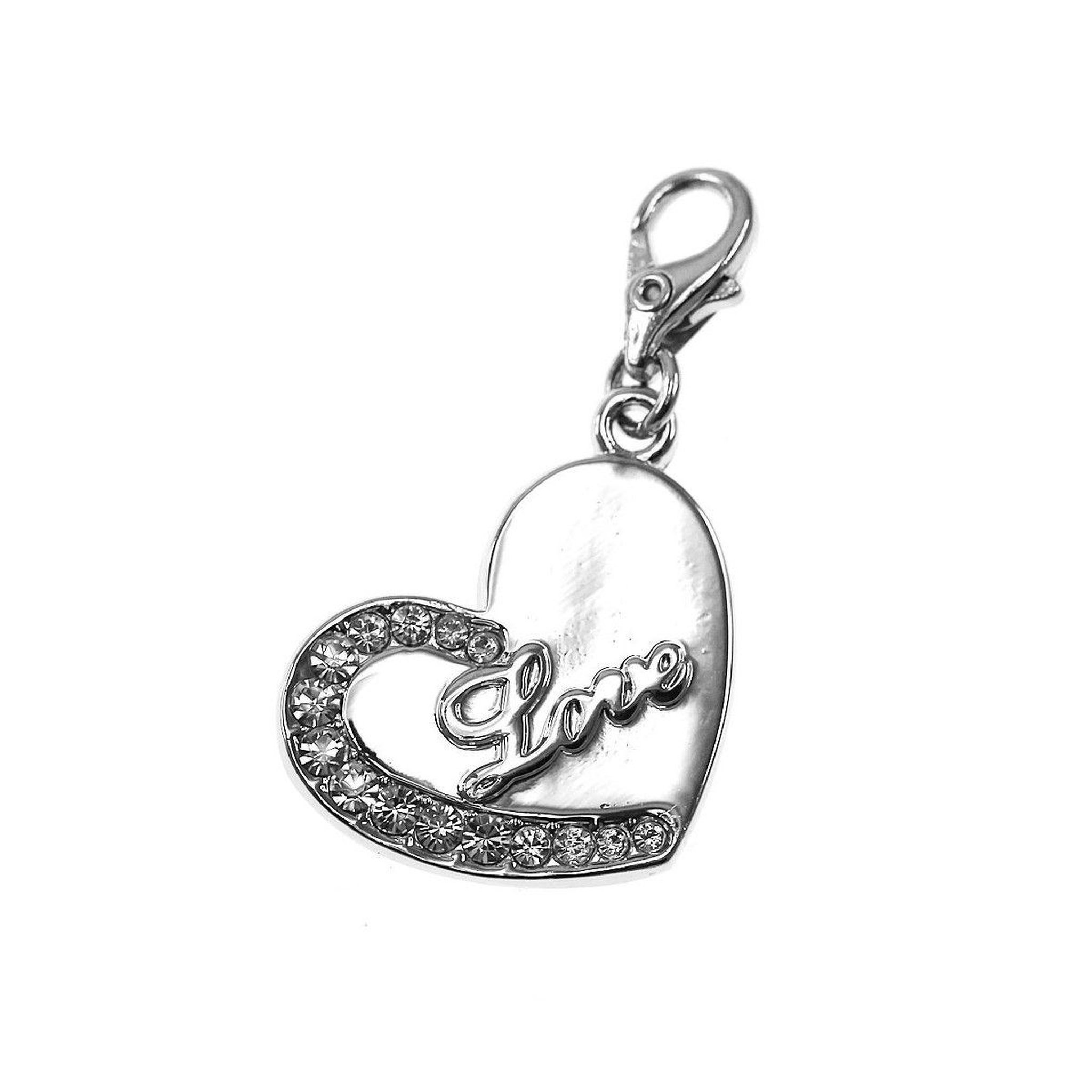 SC CRYSTAL Charm coeur love SC Crystal