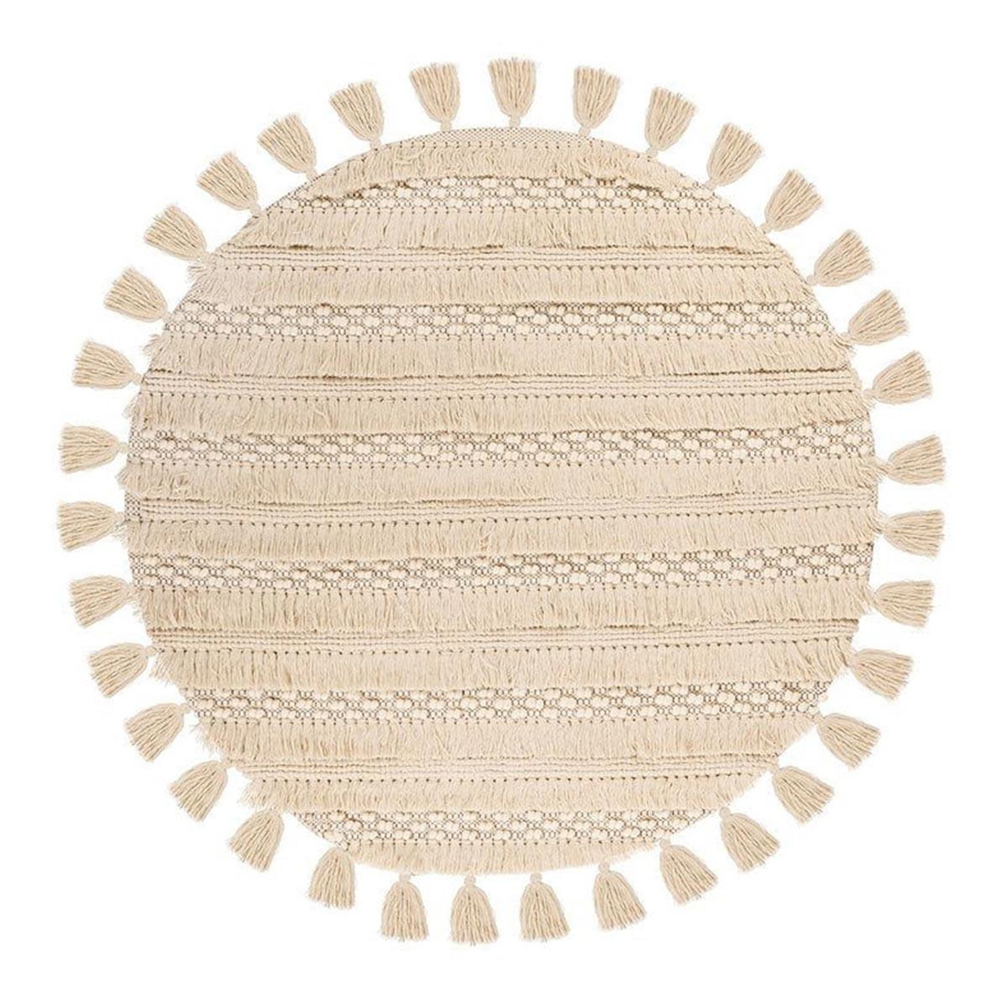Paris Prix Tapis bohème tissé à la main  bohist  160cm naturel