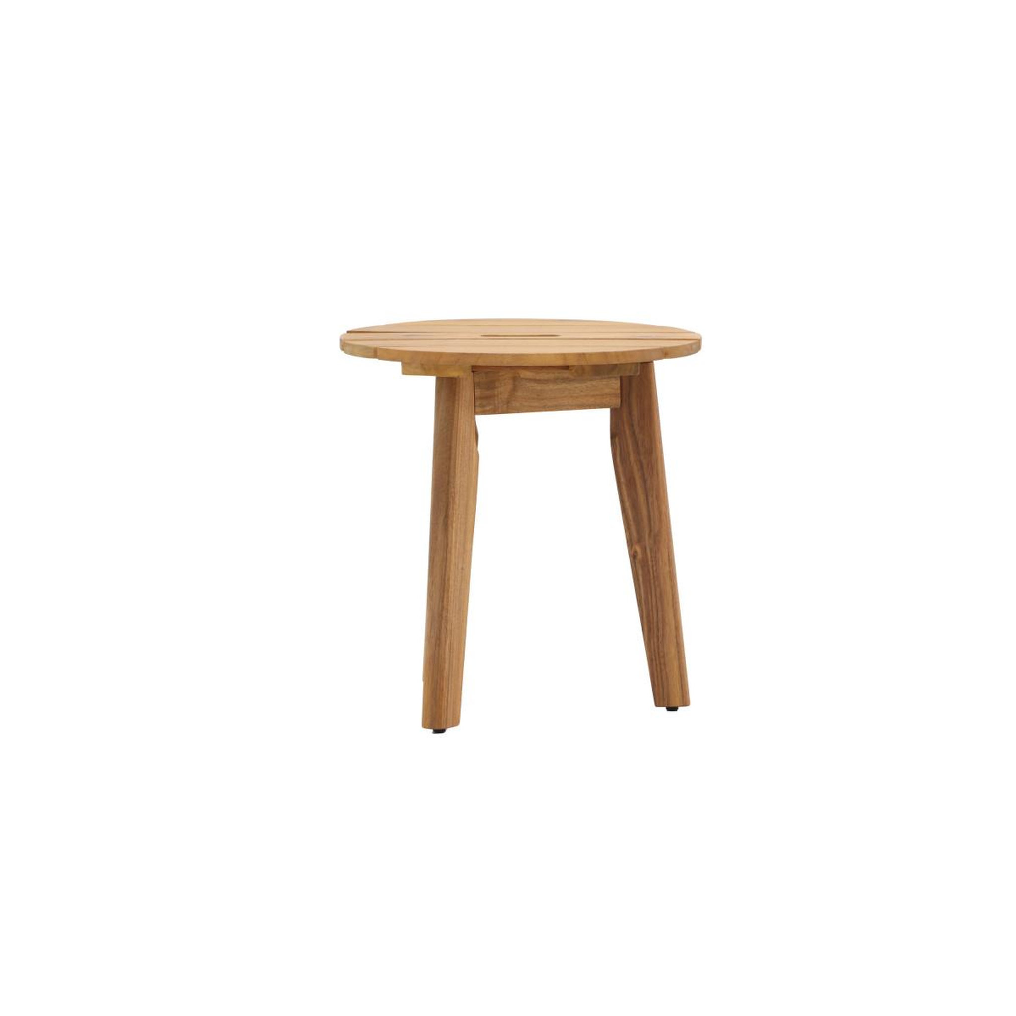 Voir la diapositive 2 : Paris Prix Table d'appoint en bois  chania  42cm naturel