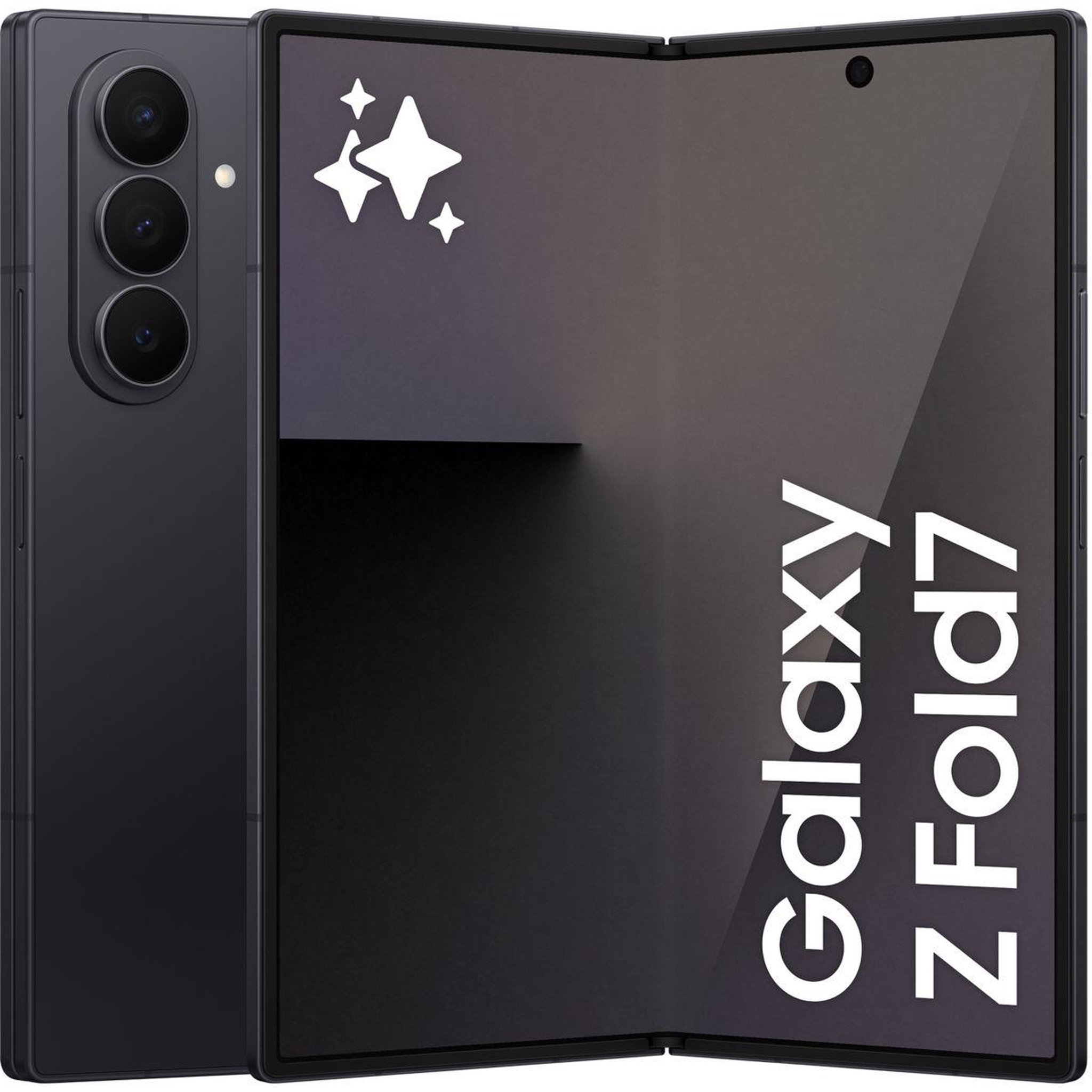 Voir la diapositive 1 : Samsung Smartphone Galaxy Z Fold7 Noir Absolu 1To