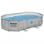 Voir la diapositive 3 : BESTWAY Bestway Ensemble de piscine Power Steel 488x305x107 cm