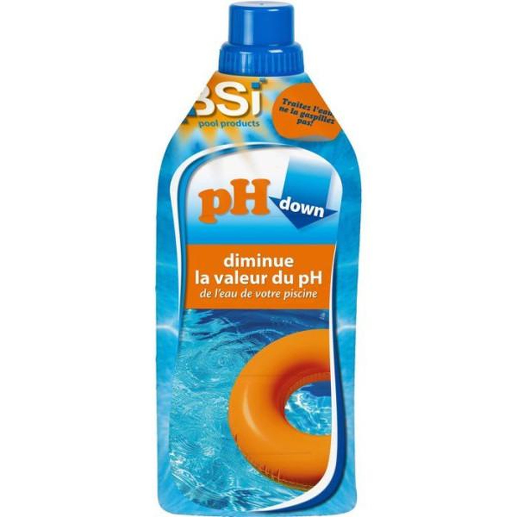 Bsi Réducteur ph piscine - bsi - ph moins poudre 1 kg - diminue ph - stabilise eau - piscine & spa