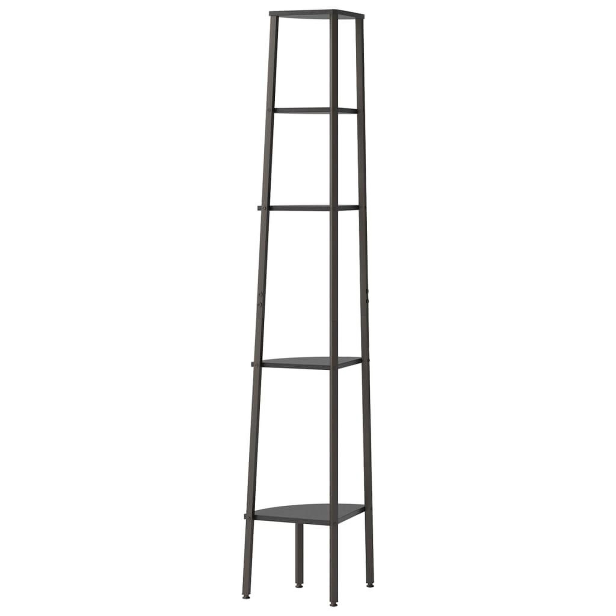 Voir la diapositive 5 : VIDAXL Etagere d'angle 5 niveaux Noir 45,5x31,5x180 cm