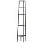 Voir la diapositive 5 : VIDAXL Etagere d'angle 5 niveaux Noir 45,5x31,5x180 cm