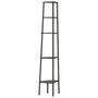 Voir la diapositive 5 : VIDAXL Etagere d'angle 5 niveaux Noir 45,5x31,5x180 cm