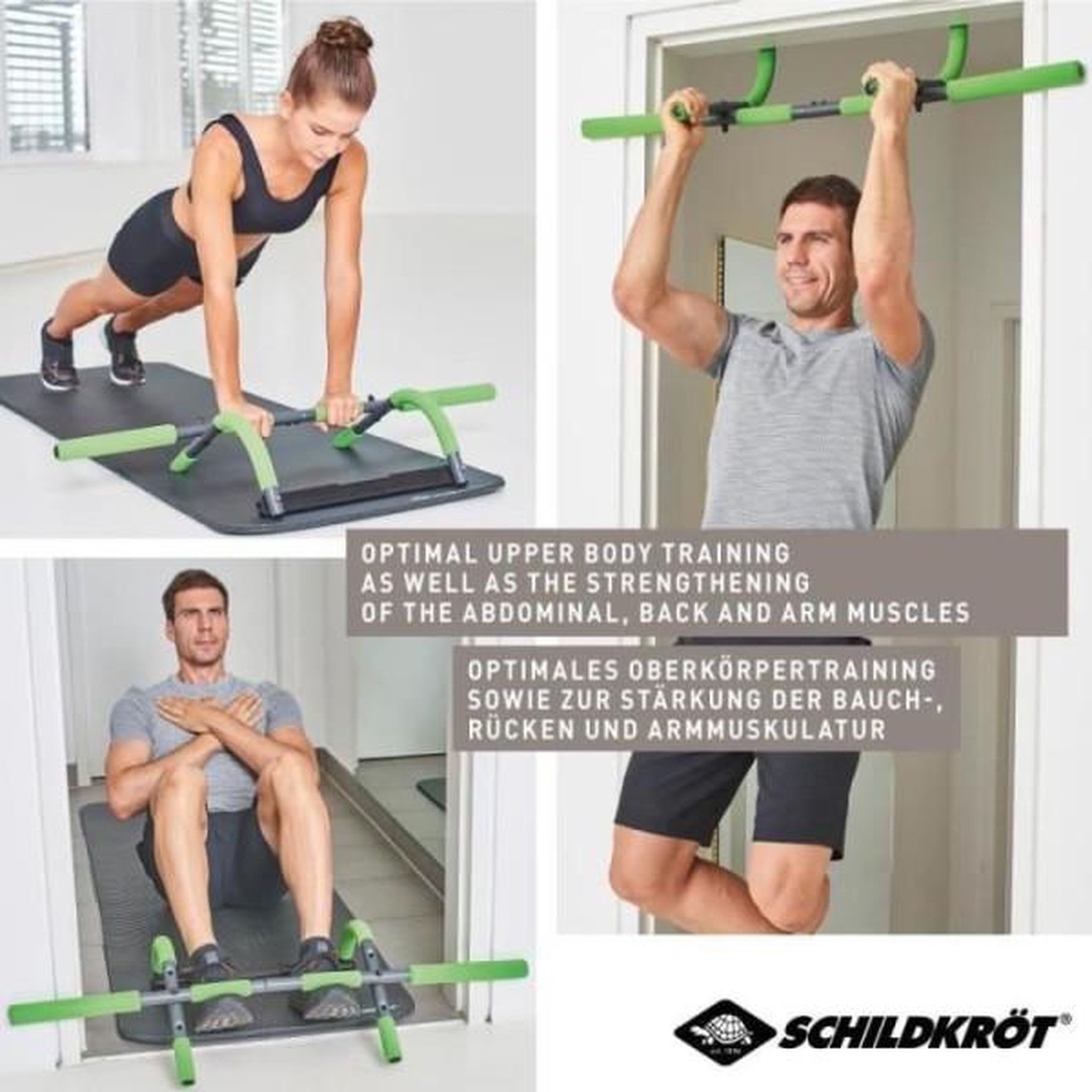 Voir la diapositive 4 : SCHILDKROT Barre porte de traction -multifonctionnelle - schildkröt