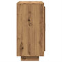 Voir la diapositive 5 : VIDAXL Buffet chene artisanal 92x35x75 cm bois d'ingenierie