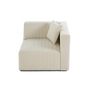Voir la diapositive 6 : LISA DESIGN Nova - module d'assise droit - en velours