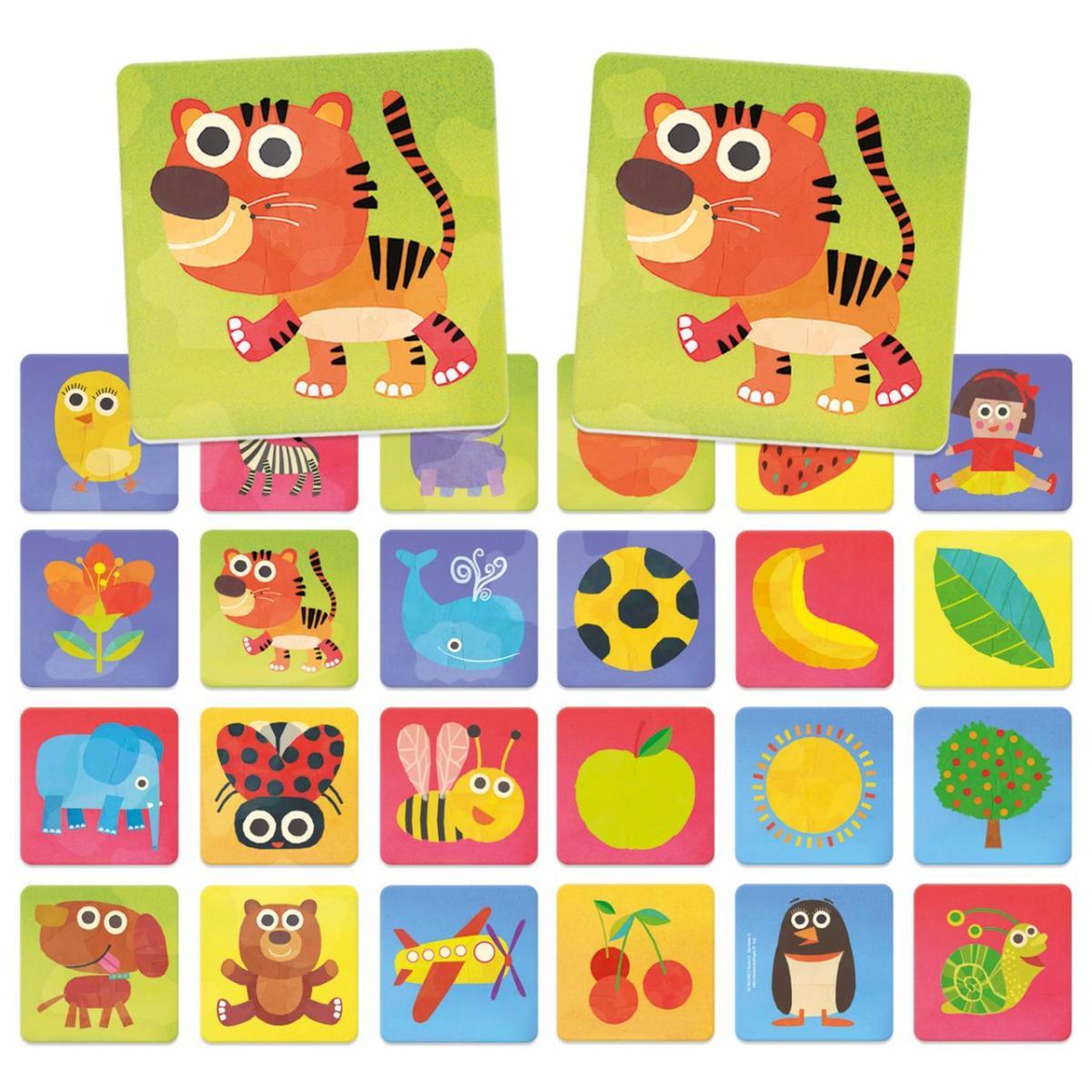 Voir la diapositive 2 : HEADU Baby Memo coloré 36 pieces