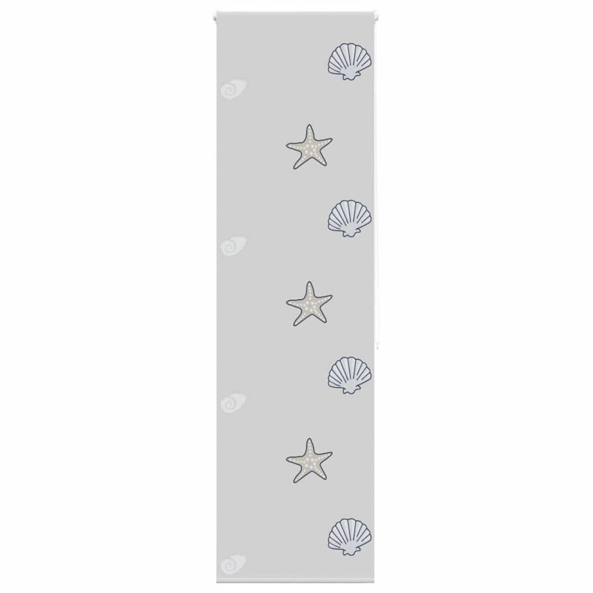 VIDAXL Store enrouleur de douche 70x240 cm largeur du tissu 66 cm