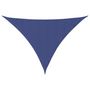 Voir la diapositive 2 : VIDAXL Voile de parasol tissu oxford triangulaire 4x4x5,8 m bleu