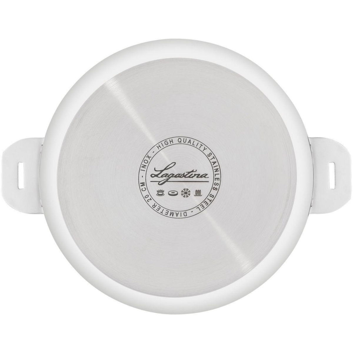 Lagostina Batterie de cuisine Esperta triply 3pcs + poignée