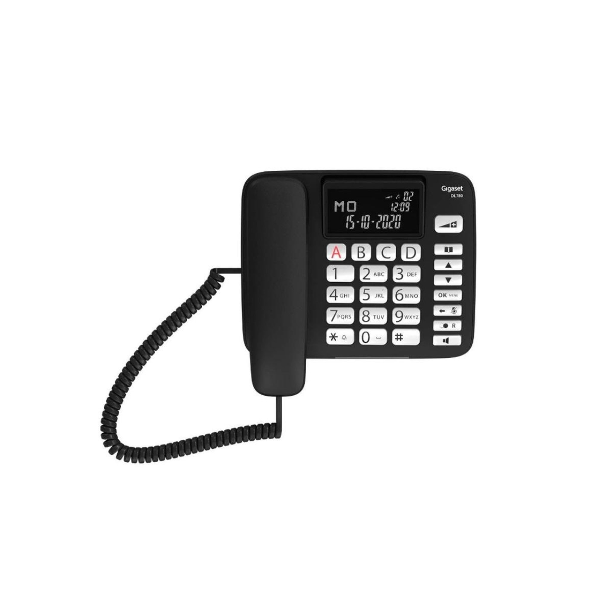 Voir la diapositive 4 : GIGASET Téléphone filaire avec répondeur sans fil - GIGADL780PLUS