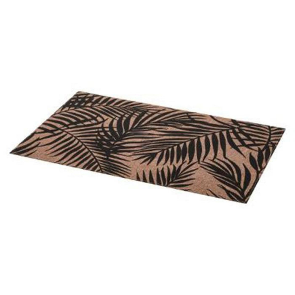 SECRET DE GOURMET Set de Table Déco  Palme  30x45cm Noir