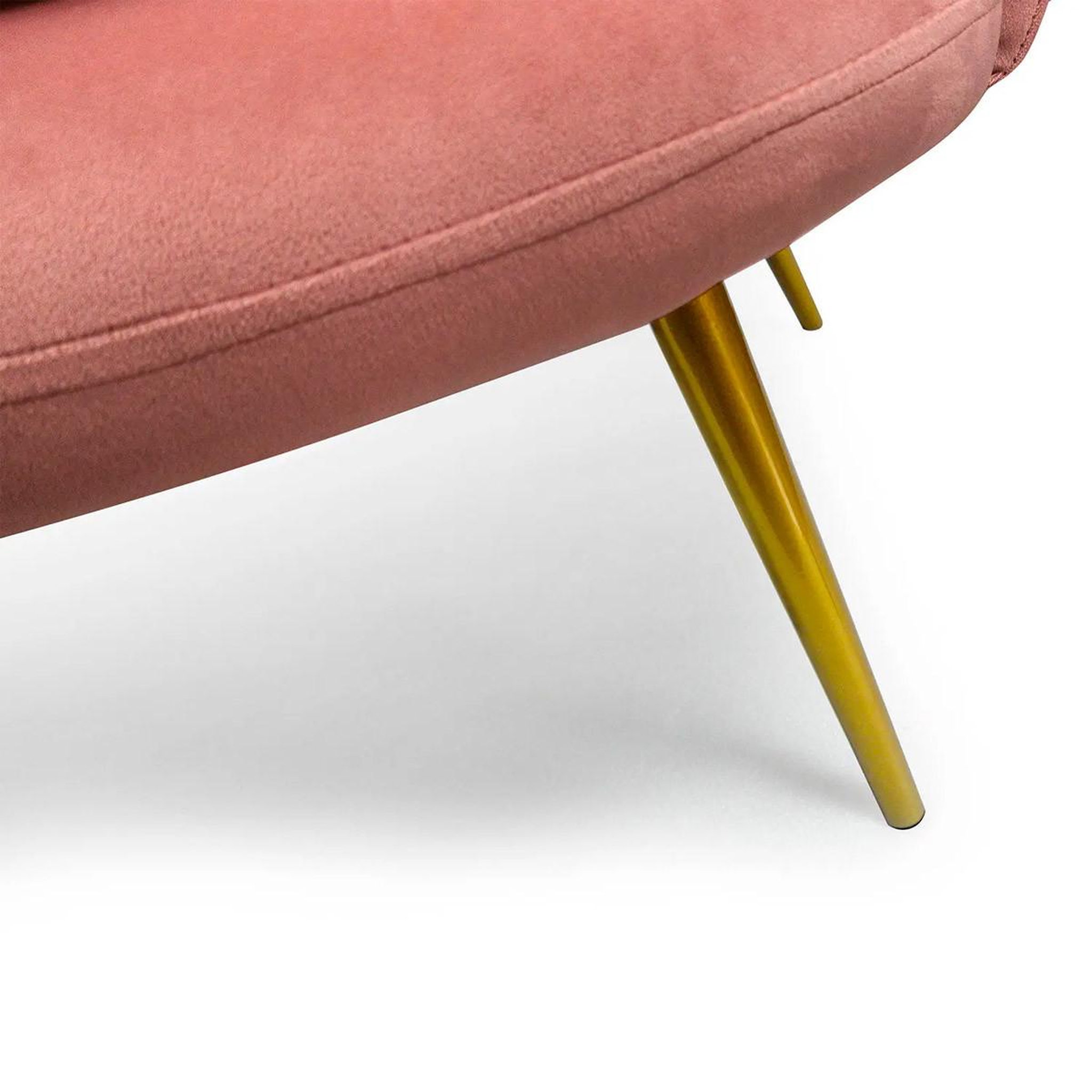 Voir la diapositive 5 : Paris Prix Canapé 2 places en velours  dabren  138cm rose