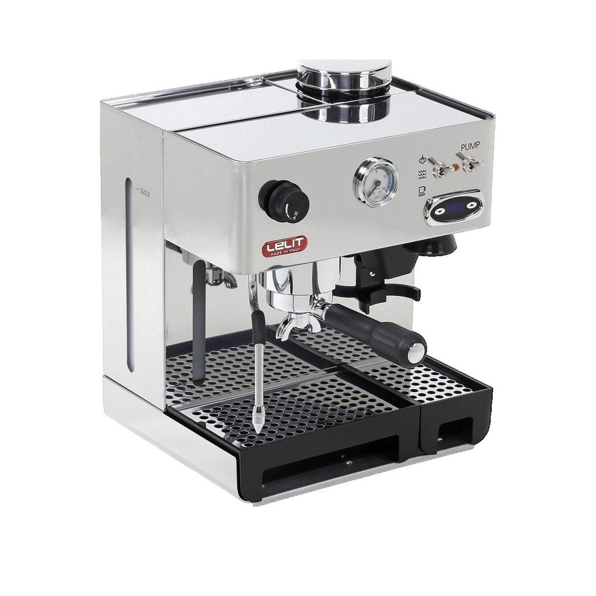 Voir la diapositive 2 : LILLET Machine à expresso manuelle Lelit PL042TEMD acier inoxydable