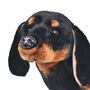 Voir la diapositive 3 : VIDAXL Jouet en peluche Chien de race Dachshund Noir XXL