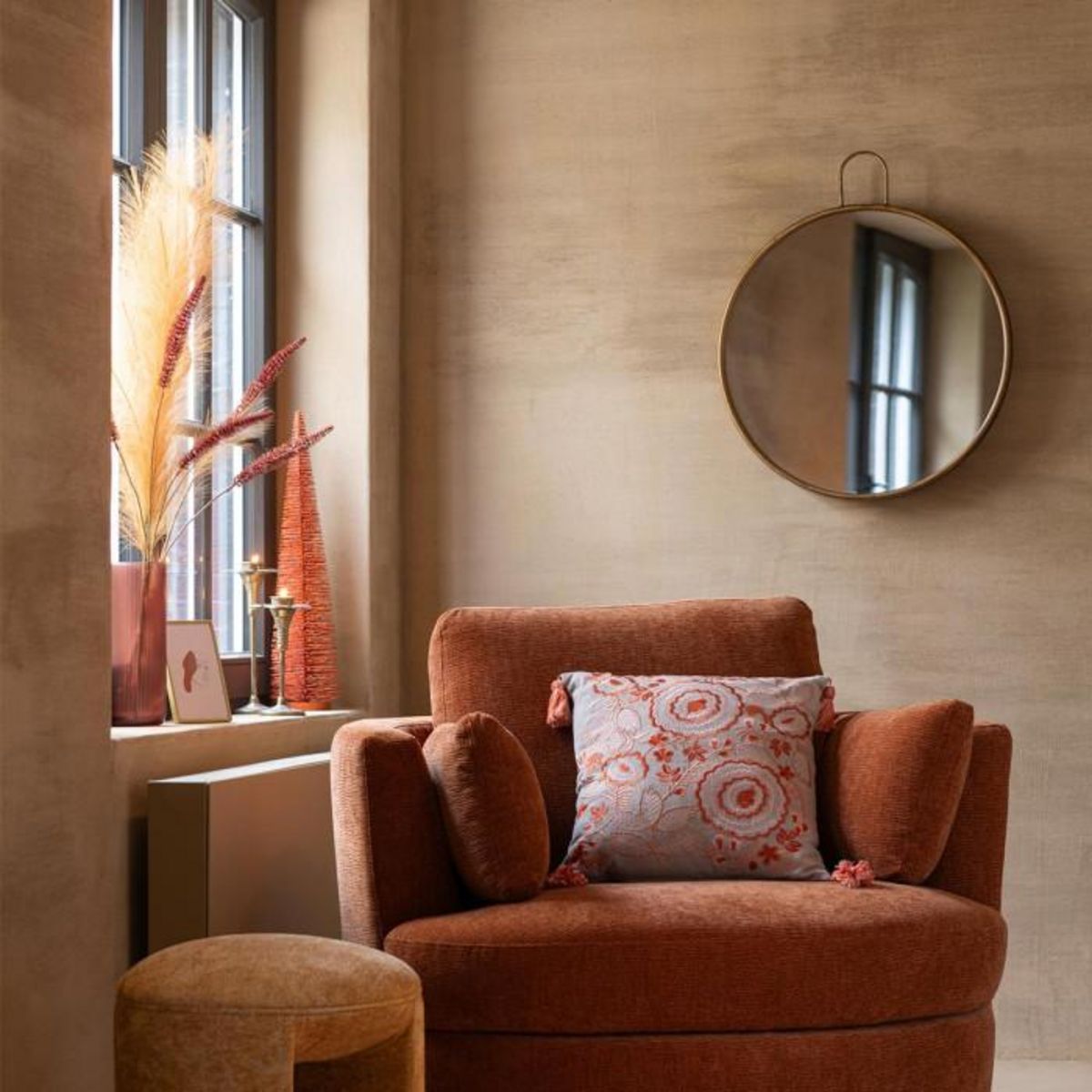 Paris Prix Sapin de Noël Déco Pailleté  Josh  61cm Cuivre