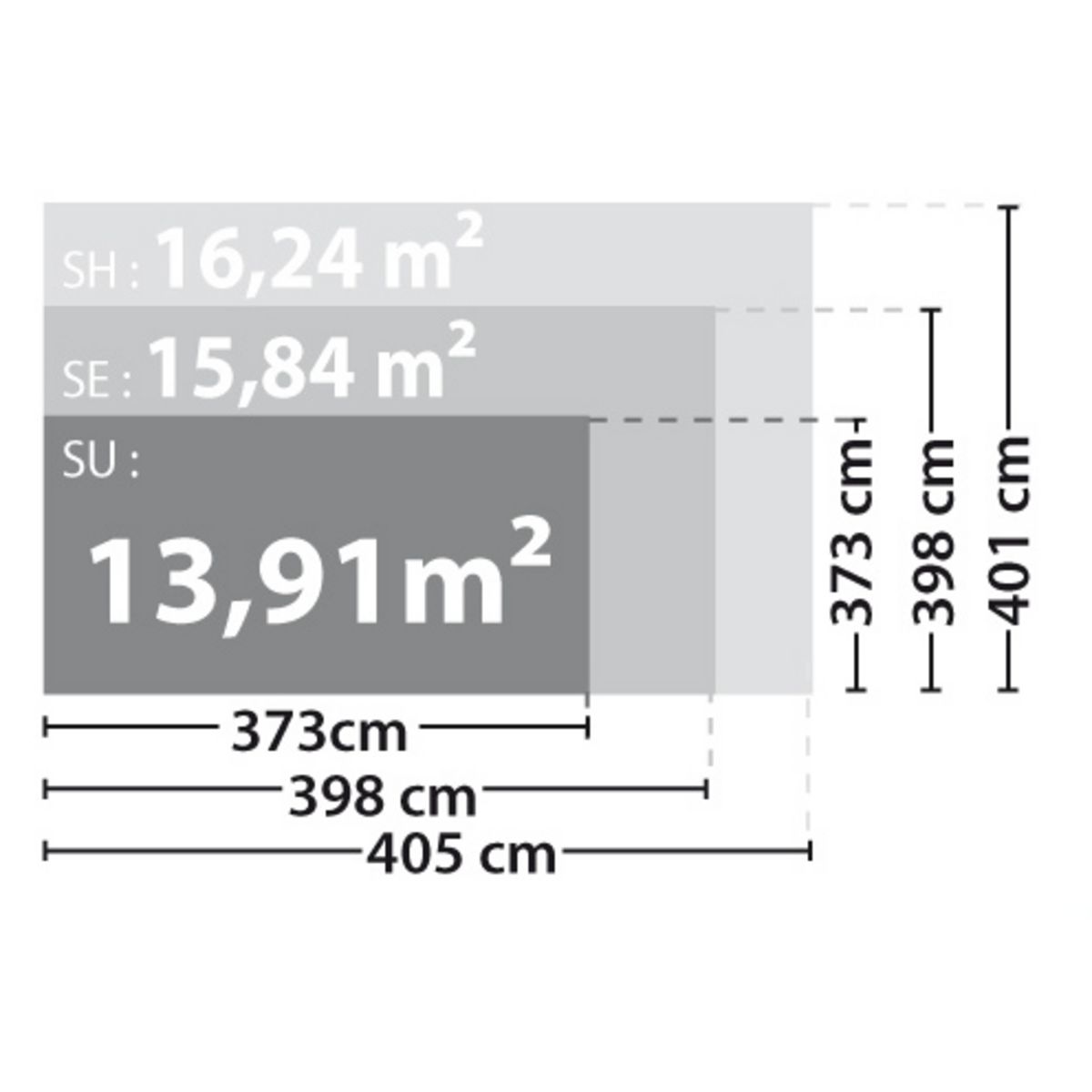 Abri de jardin bois VANTAA / 13.91m² / 34mm