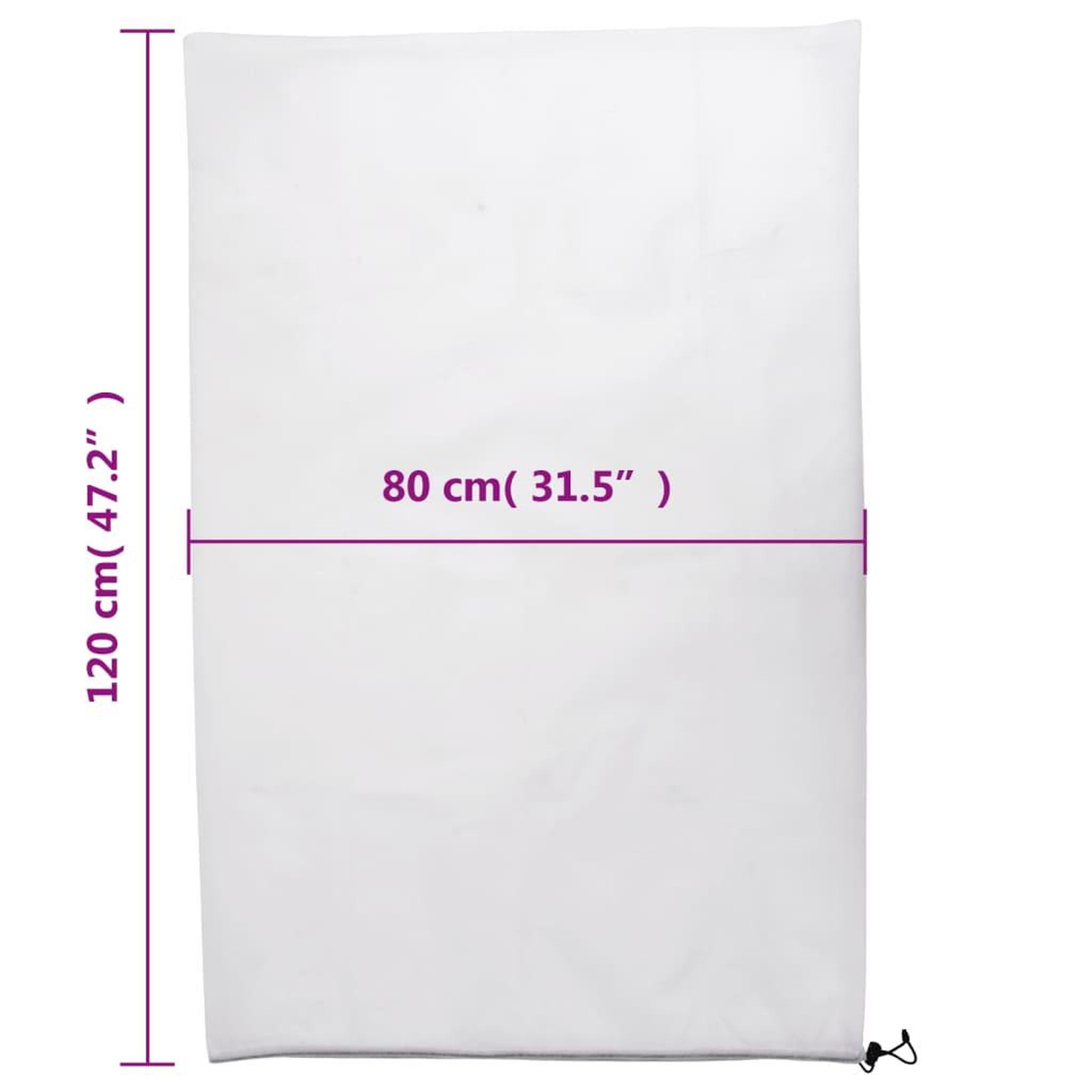 Voir la diapositive 6 : VIDAXL Housses de protection pour plantes avec cordon de serrage 8 pcs