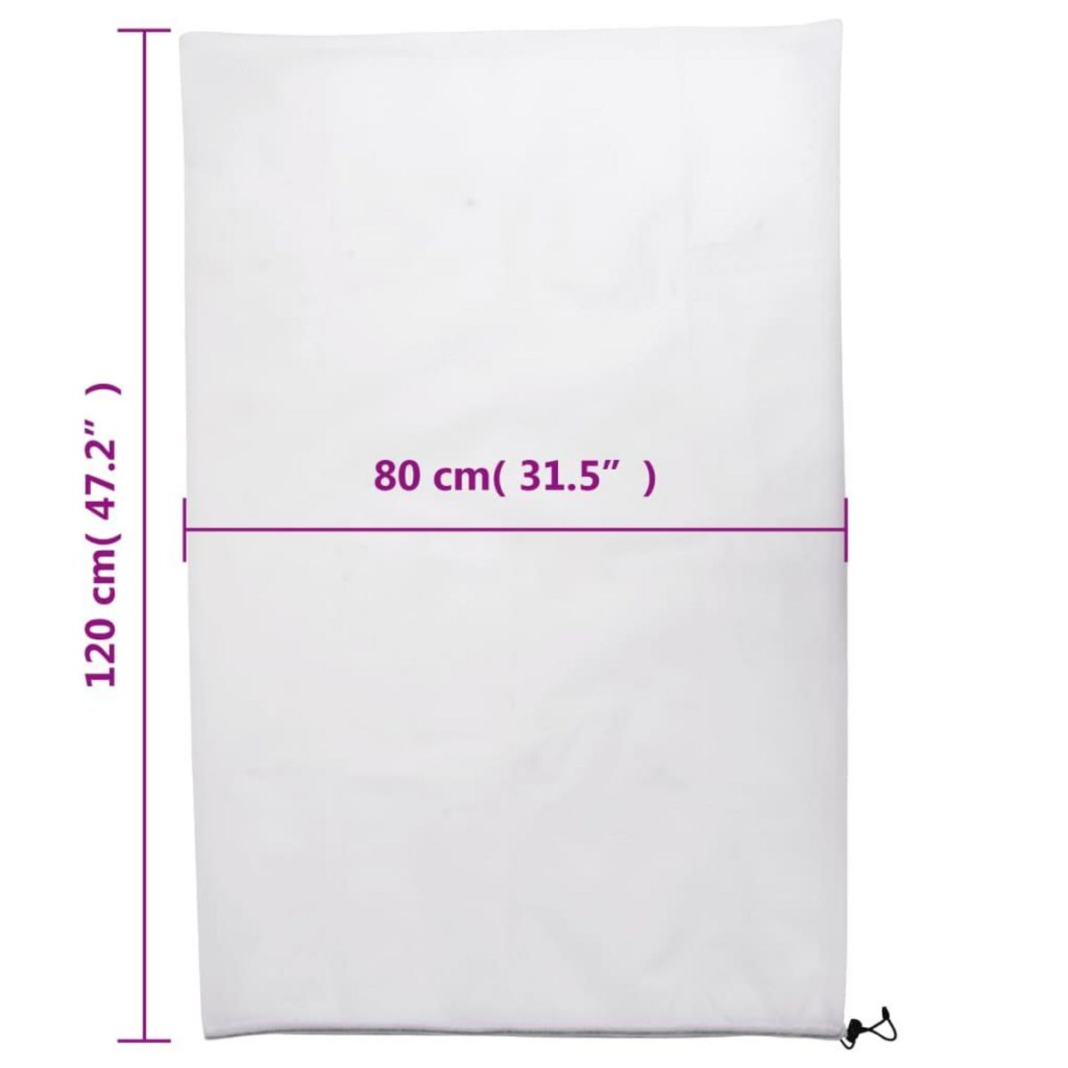 VIDAXL Housses de protection pour plantes avec cordon de serrage 8 pcs