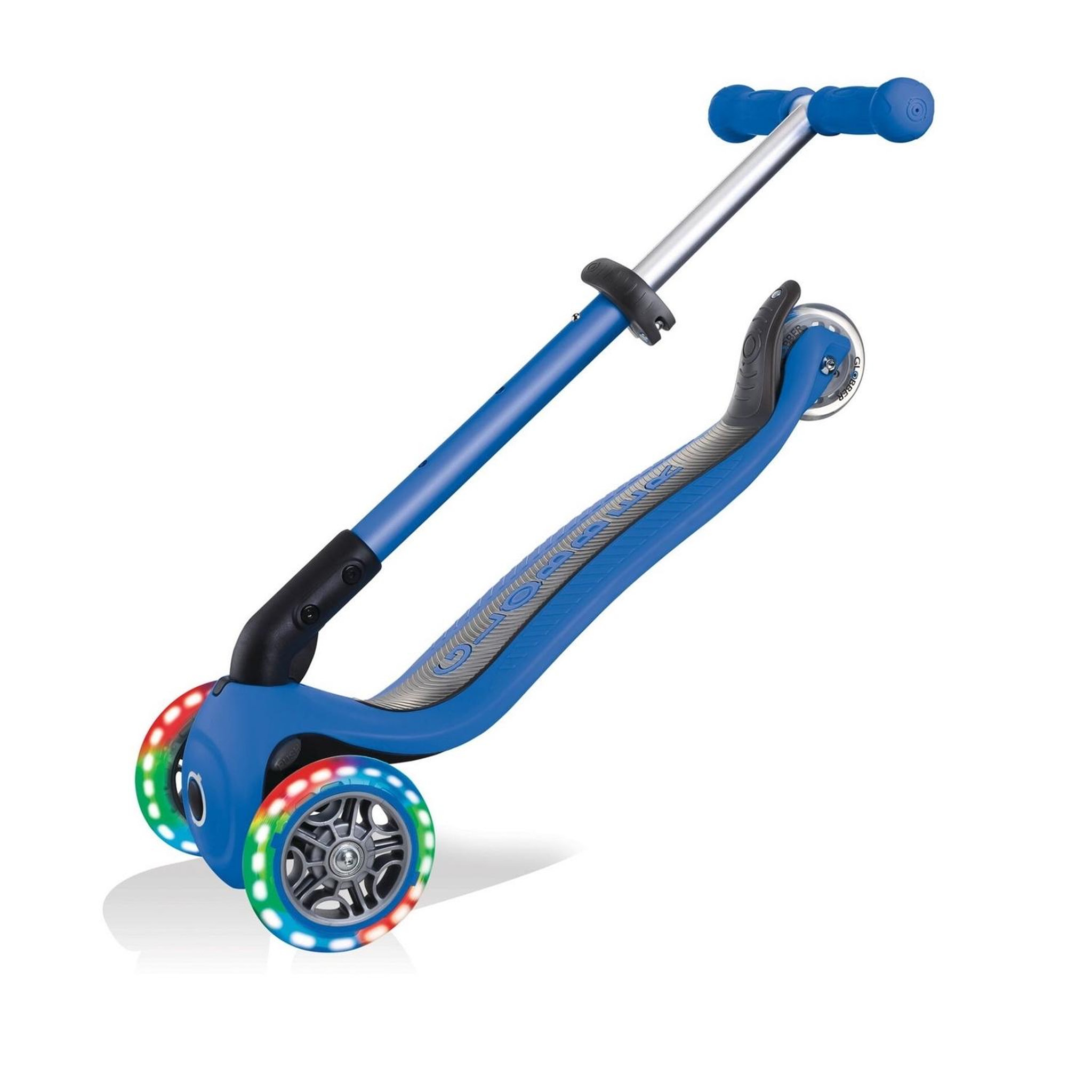 Voir la diapositive 5 : AUTHENTIC SPORTS Globber Junior Pliable avec lumières bleu