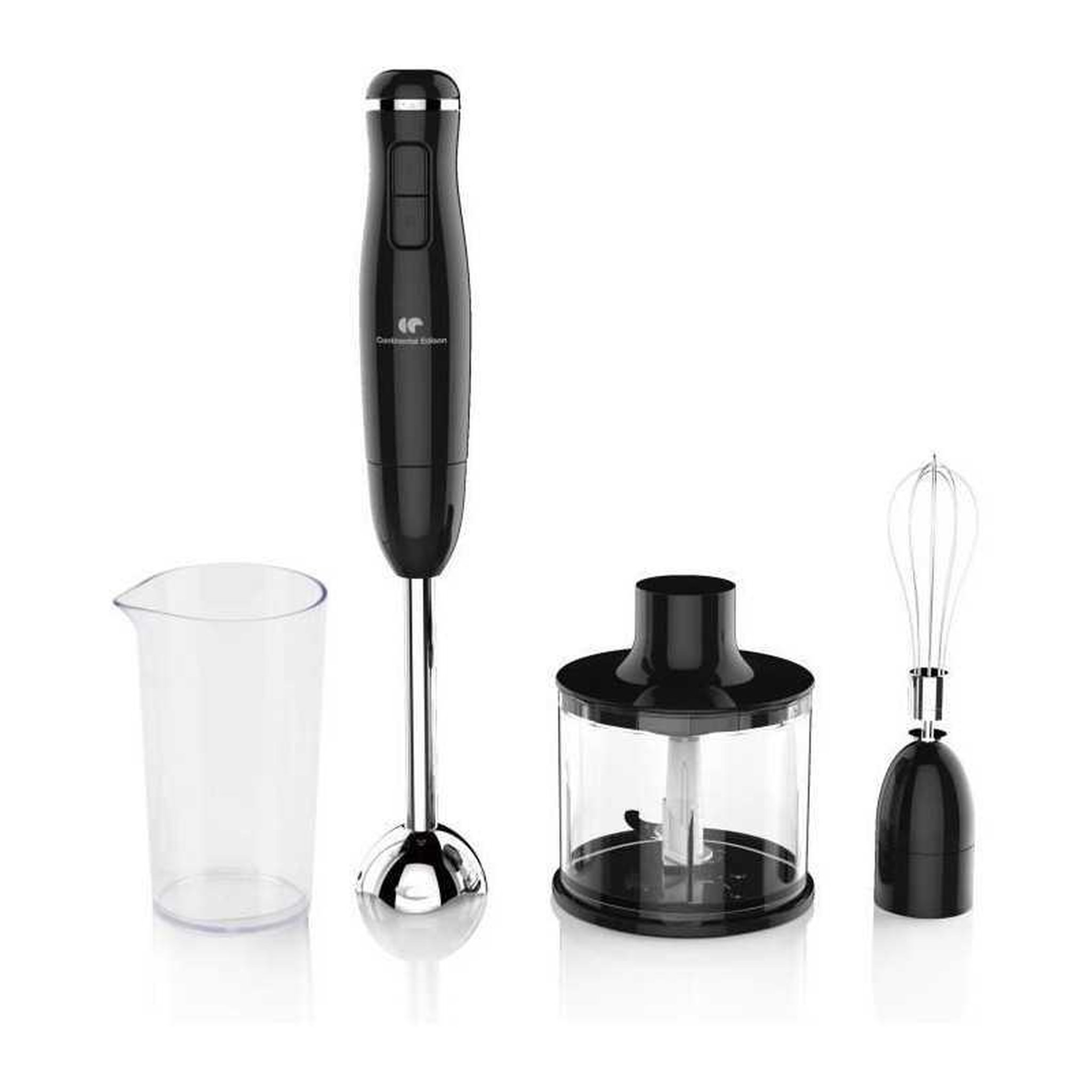 CONTINENTAL EDISON Mixeur plongeant continental edison cehb01 3-en-1, 400 w, noir