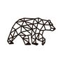 Voir la diapositive 2 : ECO WOOD ART Puzzle mural en bois - Ours 76 cm
