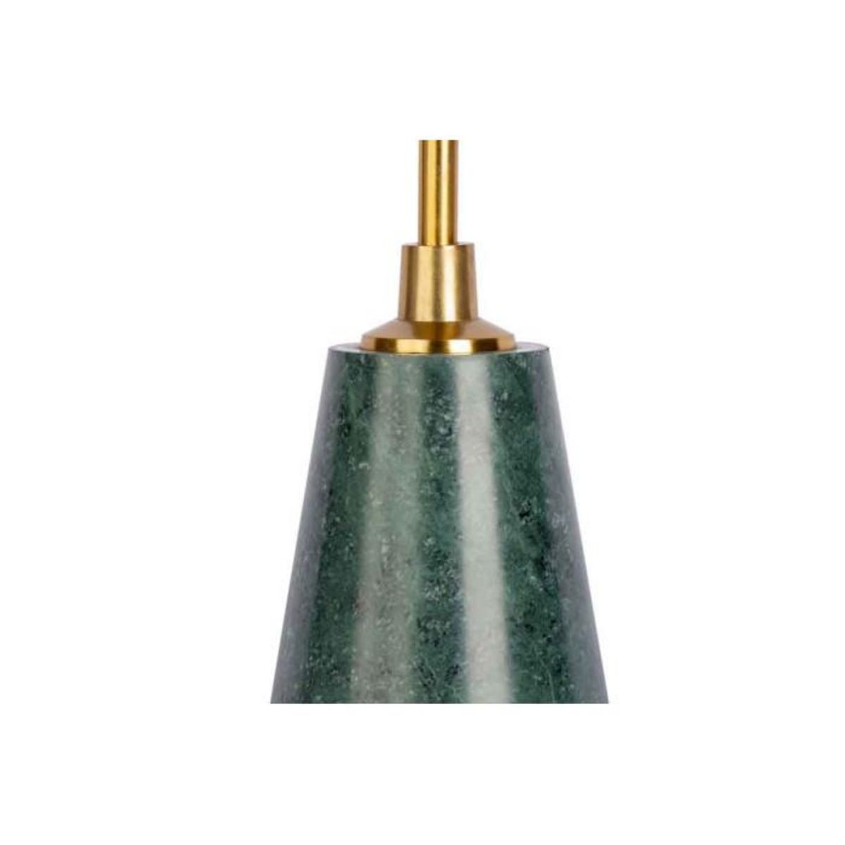 Paris Prix Bougeoir Design en Marbre  Fayya  30cm Vert & Or
