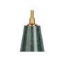 Voir la diapositive 3 : Paris Prix Bougeoir Design en Marbre  Fayya  30cm Vert & Or
