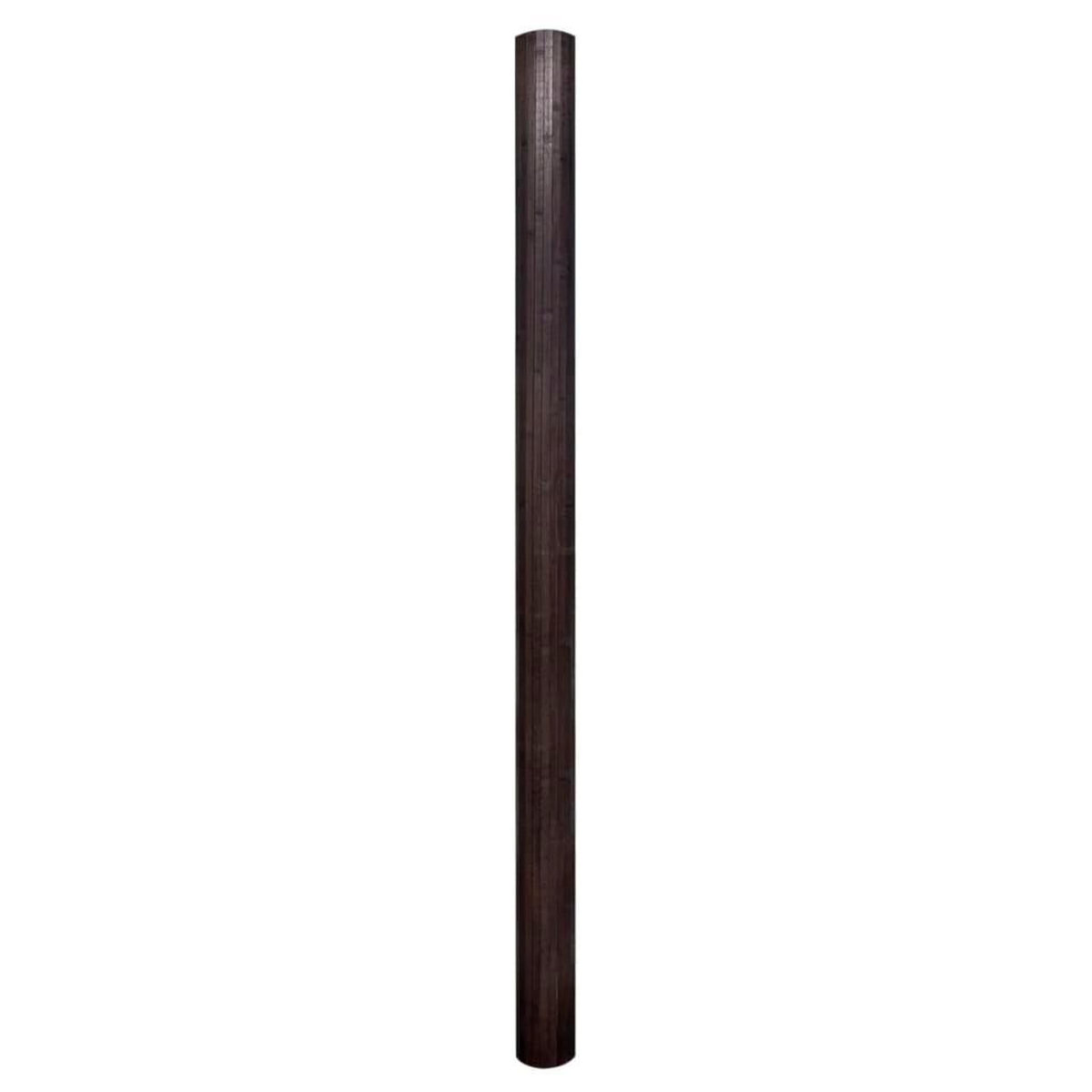 VIDAXL Cloison de separation Bambou Marron fonce 250 x 165 cm