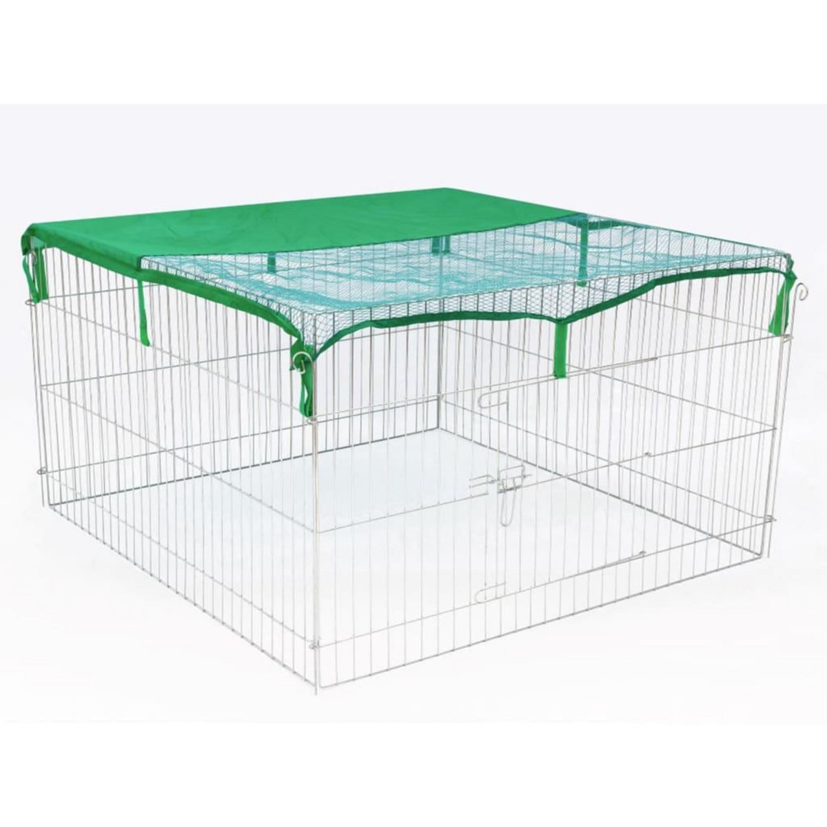 @Pet @Pet Enclos exterieur pour animaux Complete 116x116x65 cm Metal