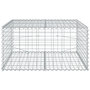 Voir la diapositive 3 : VIDAXL Panier gabion avec couvercle 100x100x50 cm fer galvanise