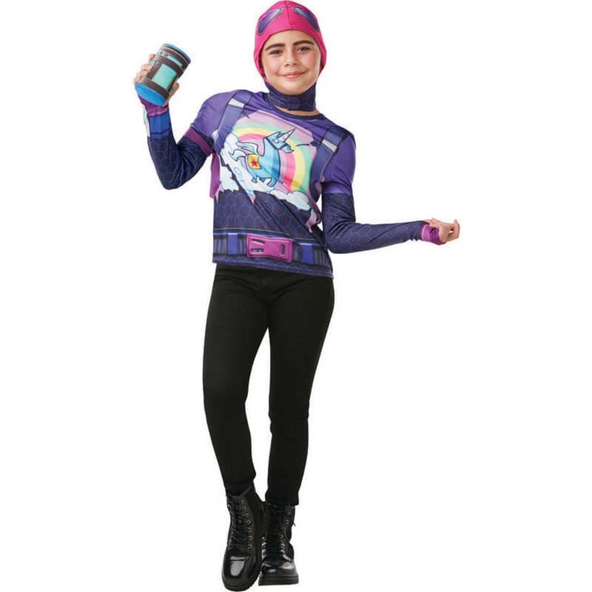 Rubie's Déguisement - Fortnite - Top et cagoule Bride Bo