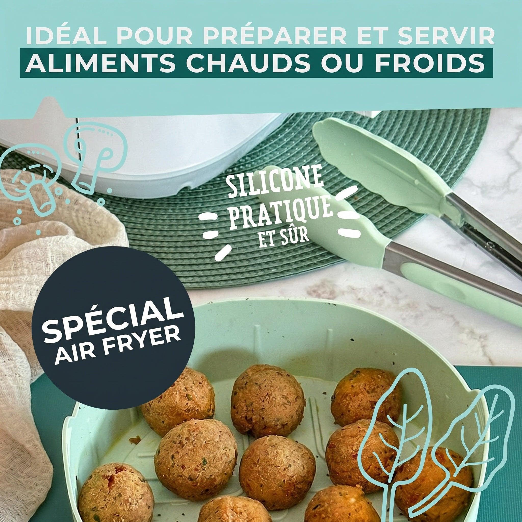 Voir la diapositive 5 : Fackelmann Pince de cuisine alimentaire fackelmann ocean