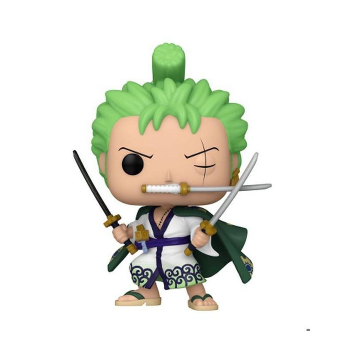 Funko Figurine Funko Pop! Animation: One Piece - Roronoa Zoro - Figurine POP! One Piece, modele Roronoa Zoro de 9 cm
