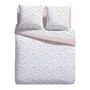 Voir la diapositive 2 : Parure housse de couette en microfibre motif floral KATE 