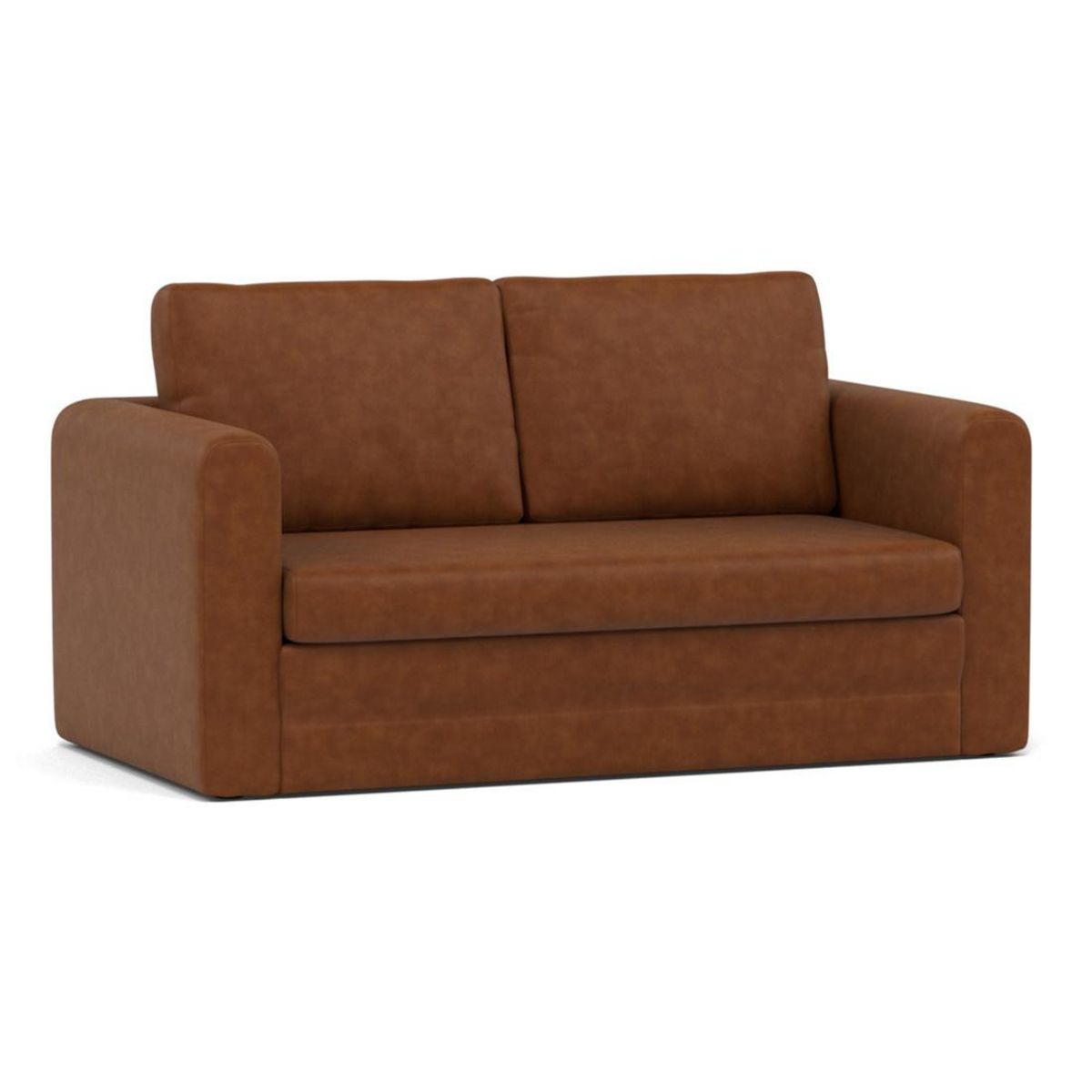 BEST MOBILIER Marilia - canapé 2 places convertible déplimousse en simili