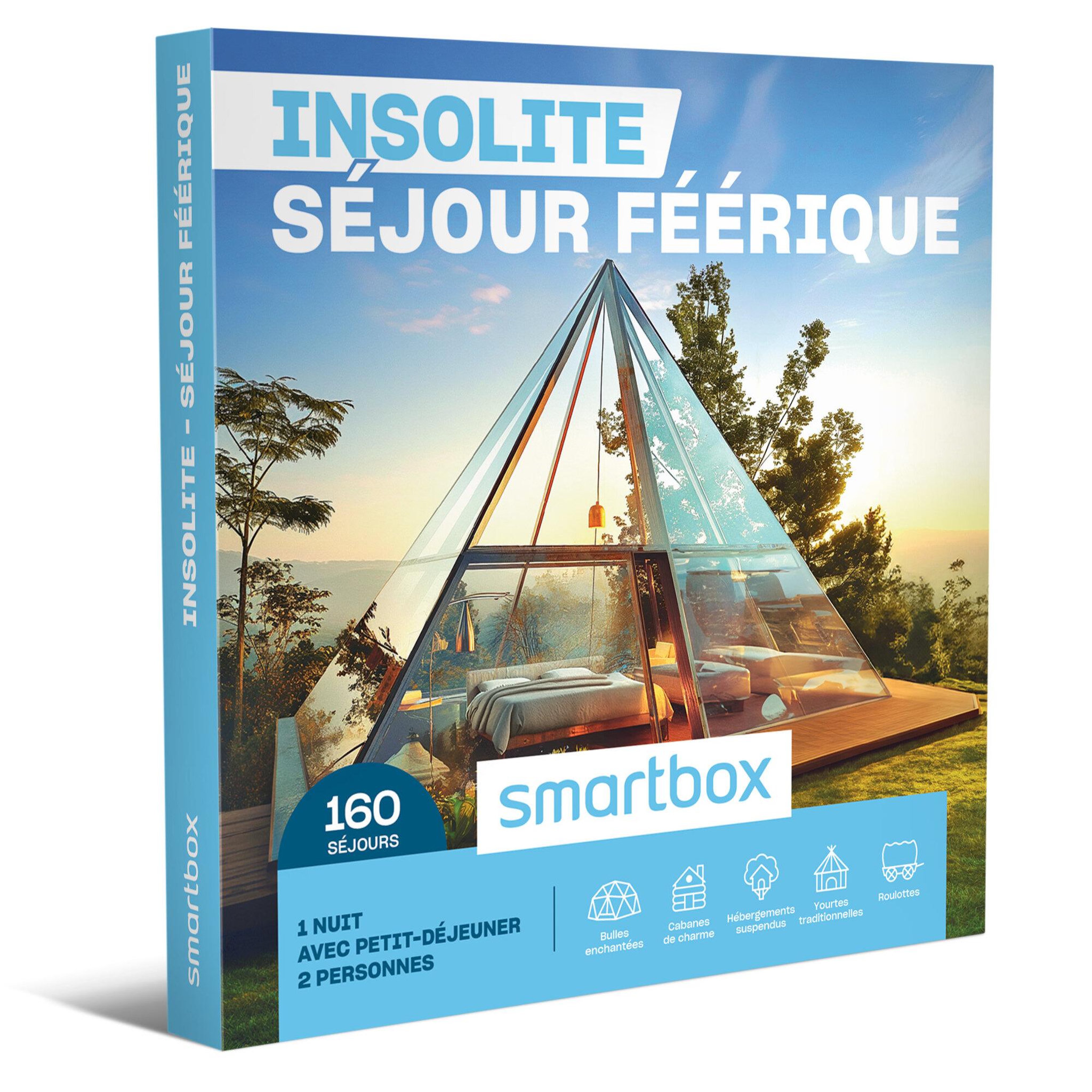 Voir la diapositive 1 : Smartbox Séjour insolite et féérique - Coffret Cadeau Séjour
