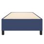 Voir la diapositive 5 : VIDAXL Cadre de lit sans matelas bleu 90x190 cm tissu